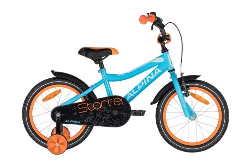 Alpina Starter blue orange 16 gyermek kerékpár