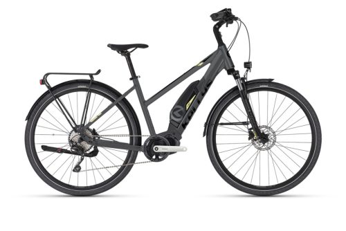 Kellys E-Cristy 10 SH Grey M 28" 504Wh pedelec kerékpár