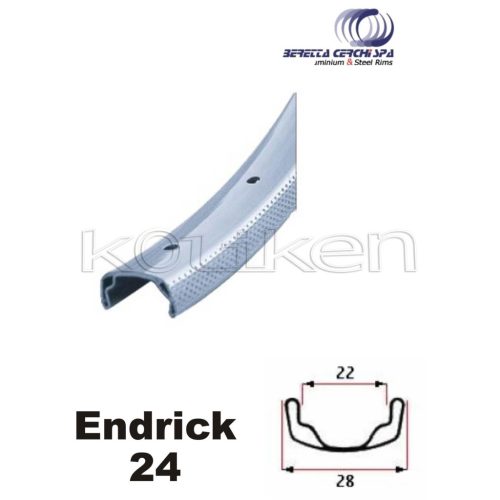 Beretta Endrick acél felni 26*1 3/8