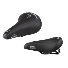 SMG BravoSoft gél nyereg fekete