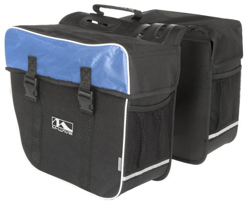 M-Wave 2 részes csomagtartó táska kék