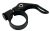 Longus fekete gyz nyeregcső bilincs (34.9 mm)