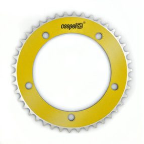 Csepel 42T alu lánctányér arany