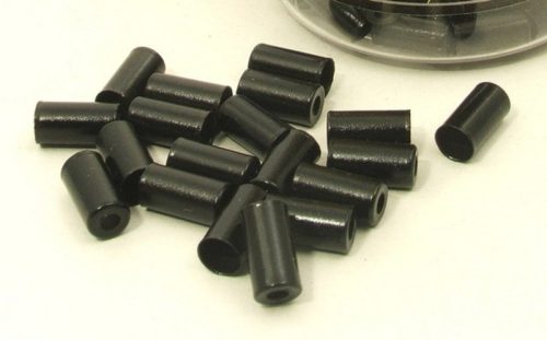 Alhonga 5 mm réz fékbowdenház vég fekete