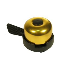 Velostar 30 mm acél-műanyag csengő arany