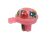 Velostar 30 mm acél-műanyag csengő pink