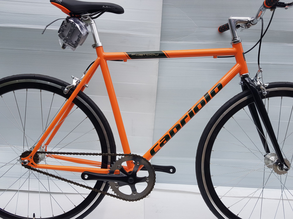 Capriolo Fastboy fixi kerékpár 54 cm Narancs