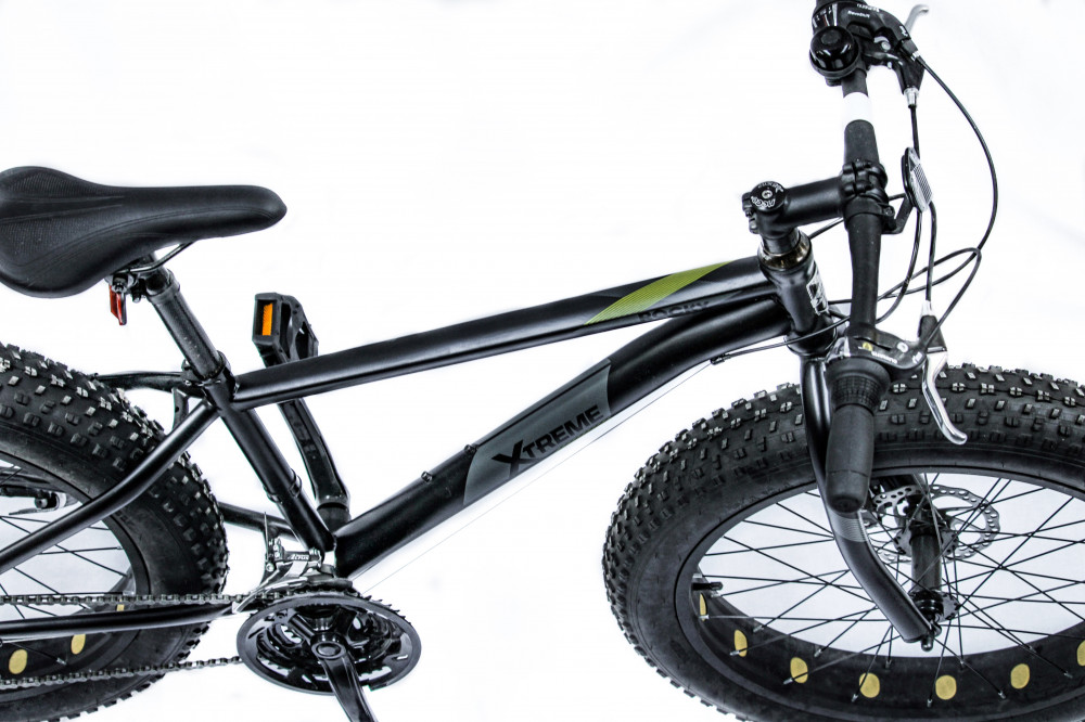 Xtreme Rocky 24" fatbike kerékpár Fekete